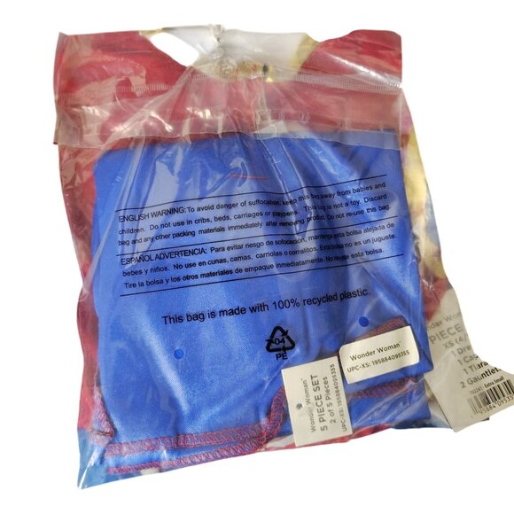 Rubies DC Comics Girls XS Wonder Woman Complete Halloween Costume - Picture 8 of 9